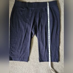 Lands' End Black Cropped Pants